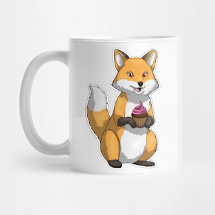 Fox Birthday Cupcake Mug